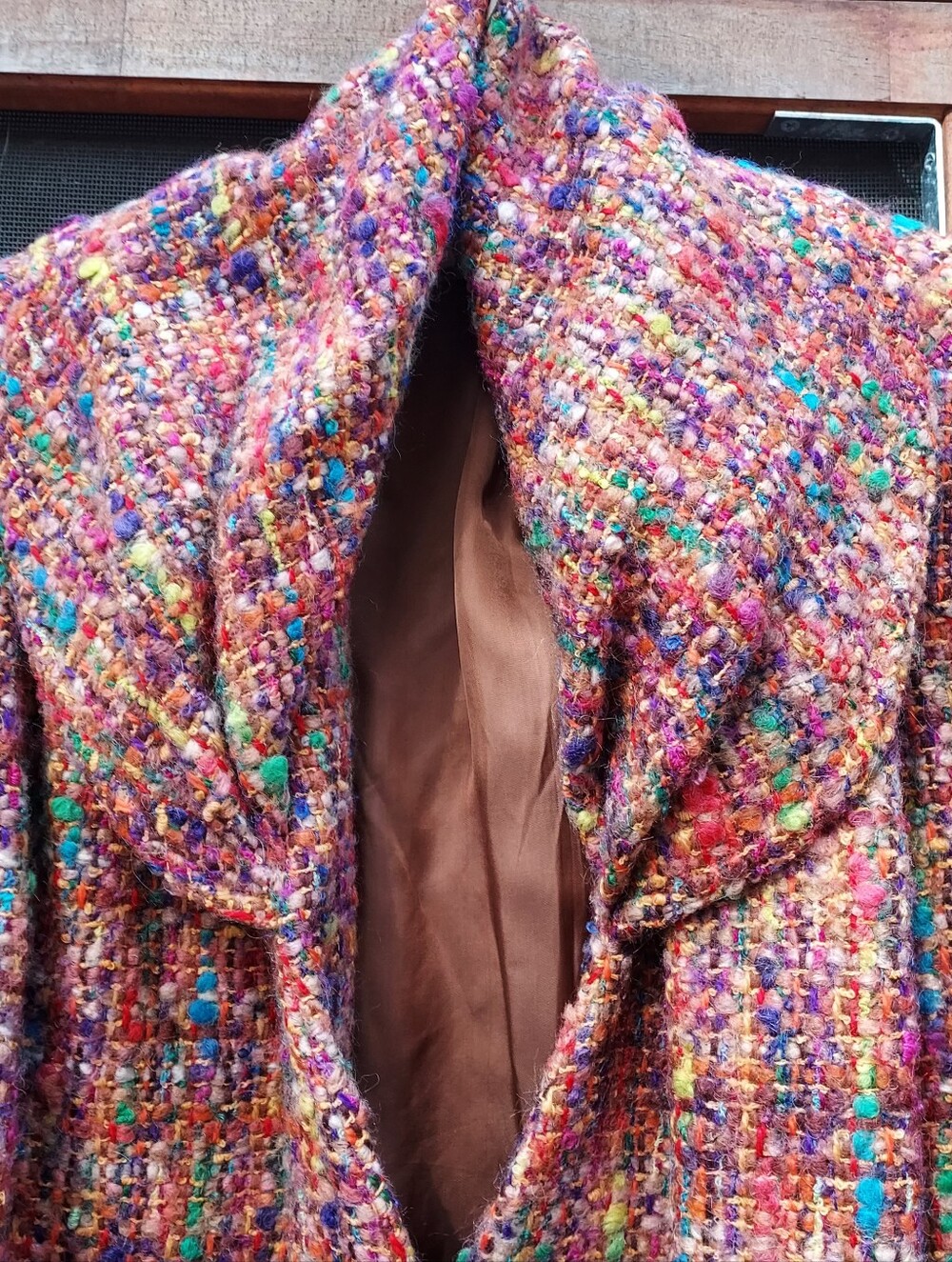 Missoni Donna Colorful Cocoon Coat - Picture 3 of 11